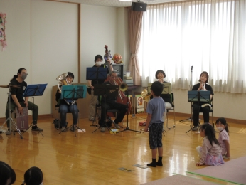 ちびっこ指揮者の誕生。