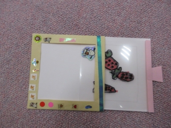 不思議なカードの完成です。