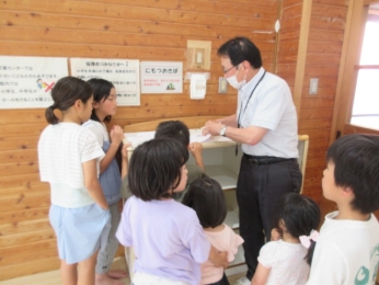 参加するとスタンプカードがもらえるよ。